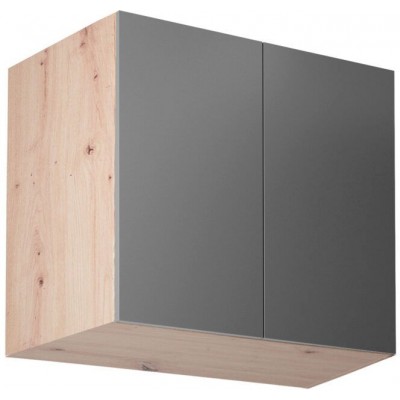 Virtuvės spintelė LNG2-BP G80G-P/L (Dab Artisan/Grey) 